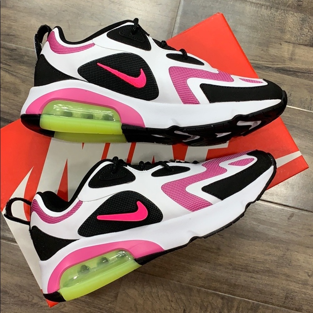 NIKE W AIR MAX 200 black/hyper pink - Picture 9 of 16